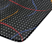 レトロ絵を描（ばちゃばちゃ）跳ねるとドット カッティングボード (角)