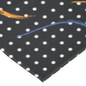 レトロ絵を描（ばちゃばちゃ）跳ねるとドット テーブルクロス (アングル)