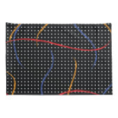 レトロ絵を描(ばちゃばちゃ)跳ねるとドット 枕カバー (裏面-右)