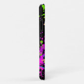 レトロ絵を描(ばちゃばちゃ)跳ねるネオンカスタム Case-Mate iPhoneケース (裏面/右)