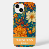 レトロ絵画の孫娘への卒業祝い Case-Mate iPhoneケース (裏面)