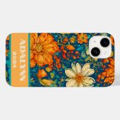 レトロ絵画の孫娘への卒業祝い Case-Mate iPhoneケース (裏面 (横))