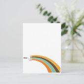 レトロ絵画カラーのもの ポストカード (スタンド正面)