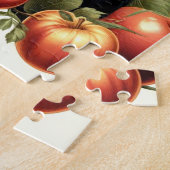 レトロ絵画ロットワイラー ジグソーパズル (側面)