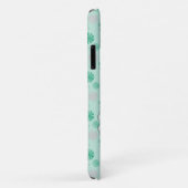 レトロ緑の花 Case-Mate iPhoneケース (裏面/右)