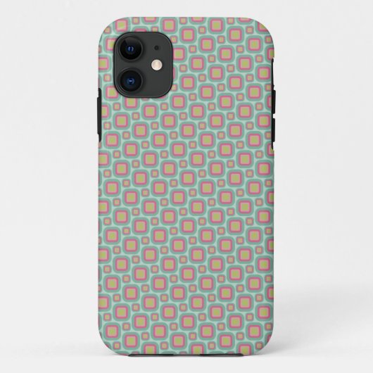 レトロ緑 Case-Mate iPhoneケース (裏面)