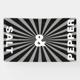 レトロ線の白い波紋+あなたの背中。&アイディア 横断幕