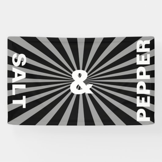 レトロ線の白い波紋+あなたの背中。&アイディア 横断幕 (横)