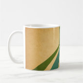 レトロ線 コーヒーマグカップ (左)