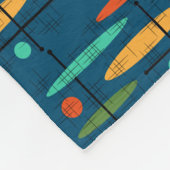 レトロ線 フリースブランケット (角)