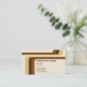 レトロ縞で飾ります: v.2: 名刺 (スタンド正面)