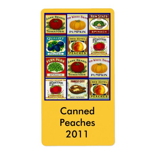 レトロ缶詰JARラベルラベルラベル缶詰グッズ缶詰 ラベル (正面)