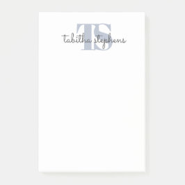 レトロ署名イニシャルヘッダー ポストイット