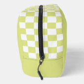 レトロ署名モノグラム市松模様に ドップキット (右)