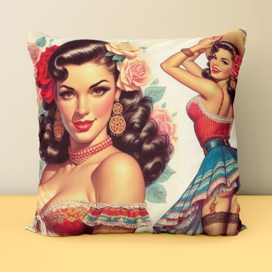 レトロ美しいメキシコ クッション