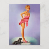 レトロ美しい56 ポストカード (正面)