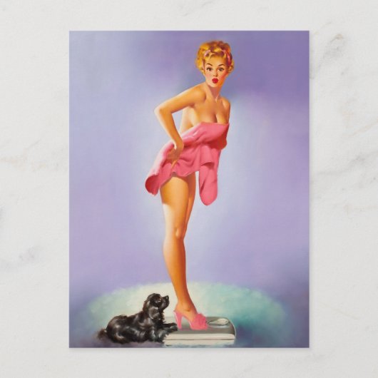 レトロ美しい56 ポストカード (正面)