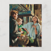 レトロ美しい75 ポストカード (正面)