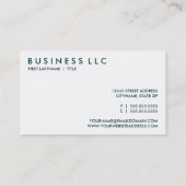 レトロ義肢装具士 名刺 (裏面)