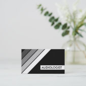 レトロ聴覚学者 名刺 (スタンド正面)