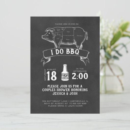 レトロ肉屋 – I Do BBQ 招待状 (スタンド正面)