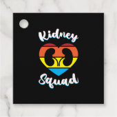 レトロ腎症チーム透析ナース腎臓分隊 フェイバータグ (正面)