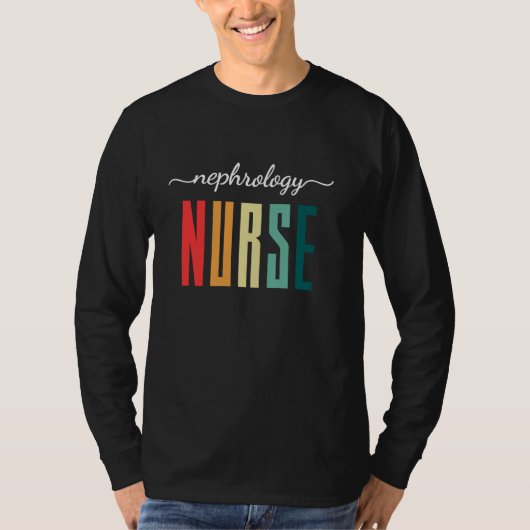 レトロ腎症ナース Tシャツ (正面)