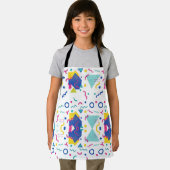 レトロ膜幾何学模様 エプロン (インサイチュ)