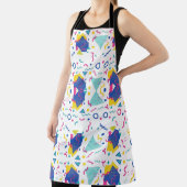 レトロ膜幾何学模様 エプロン (インサイチュ)