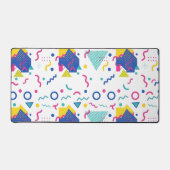 レトロ膜幾何学模様 デスクマット (正面)