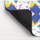 レトロ膜幾何学模様 マウスパッド (コーナー)