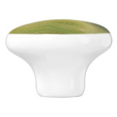 レトロ自然層 |ヴィンテージニュートラルトーンアゲート セラミックノブ (側面)