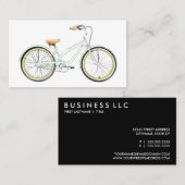 レトロ自転車の名刺 名刺 (正面/裏面)
