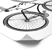 レトロ自転車ポスター ポスター (角)