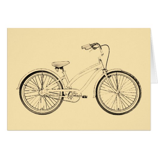 レトロ自転車 (正面横)