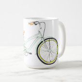 レトロ自転車 コーヒーマグカップ (正面右)