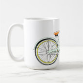 レトロ自転車 コーヒーマグカップ (左)