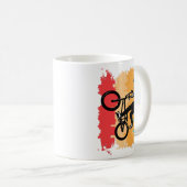 レトロ自転車 コーヒーマグカップ (正面右)