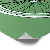 レトロ自転車 ポスター (角)