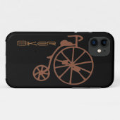 レトロ自転車 Case-Mate iPhoneケース (裏面(横))