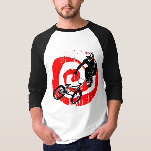 レトロ自転車 Tシャツ (正面)