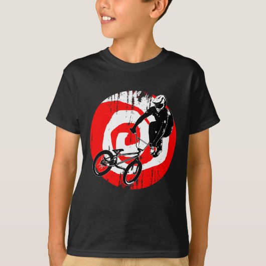 レトロ自転車 Tシャツ (正面)