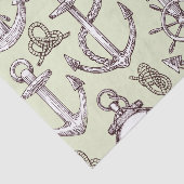 レトロ航海の模様 薄葉紙 (詳細)