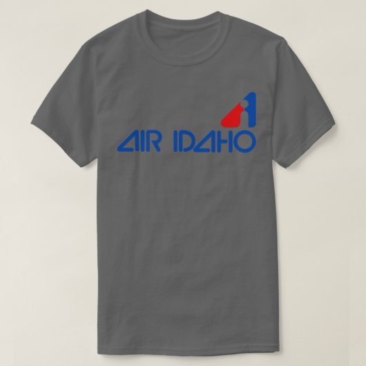 レトロ航空エアアイダホ1975 Tシャツ (デザイン正面)