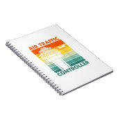 レトロ航空交通制御装置 ノートブック (右側)