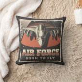 レトロ航空空力装飾用クッション クッション (ブランケット)