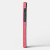 レトロ色あせた赤い円パターンCase-Mate iPhone c Case-Mate iPhoneケース (裏面 / 左)