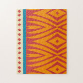 レトロ色の形 ジグソーパズル (縦)