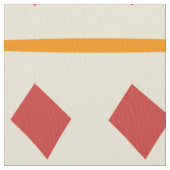 レトロ色の形 ファブリック (クローズアップ)