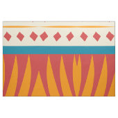 レトロ色の形 ファブリック (ファットクウォーター)